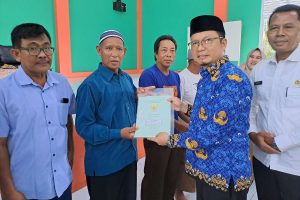 505 Sertifikat Tanah Diterima Warga Koba, Bupati Ajak Manfaatkan Program PTSL dari BPN