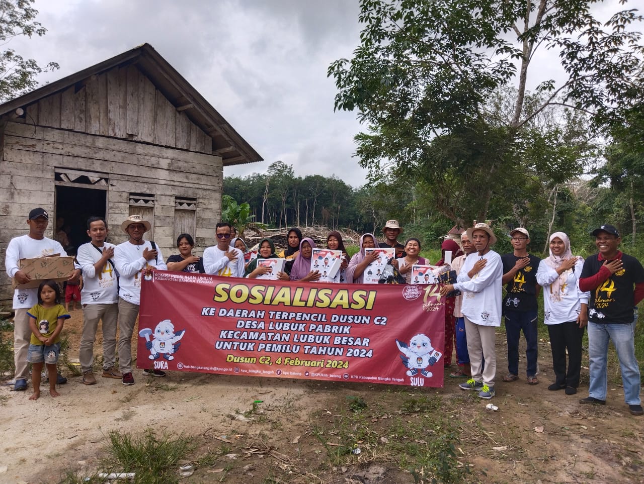 Menjelang Hari pemilihan, KPU Roadshow Door To Door Sosialisasi Pemilu 2024