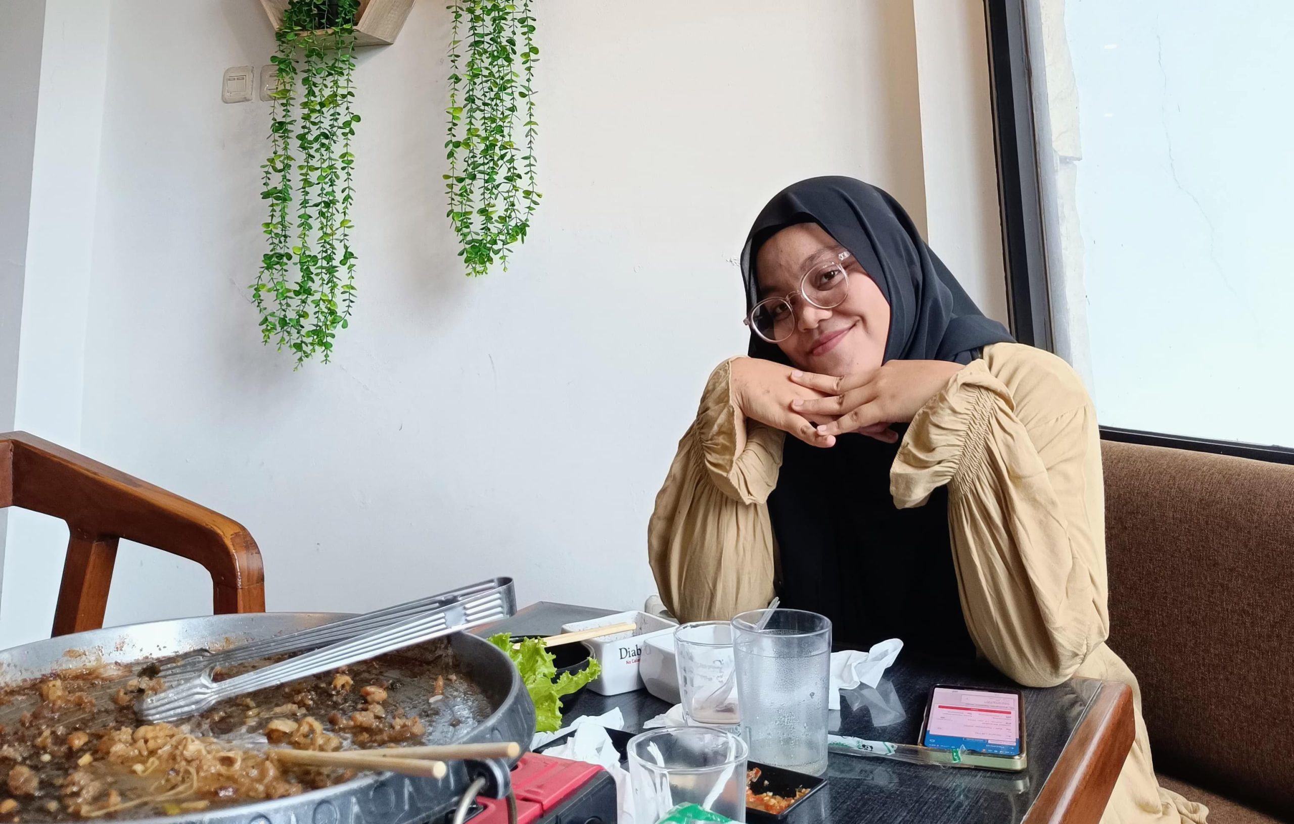Ayu Mandira, mahasiswa semester 6 institut Tazkia Bogor
